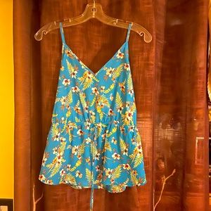 Women spaghetti strap blouse